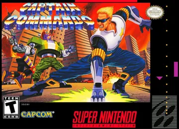 Captain Commando (USA) box cover front